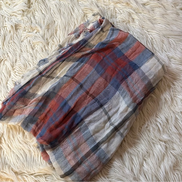 Plaid infinity scarf - Picture 2 of 6